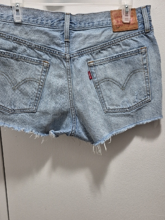 Levi's Pants - Levi's Light Blue High-Rise Cutoff Denim Shorts